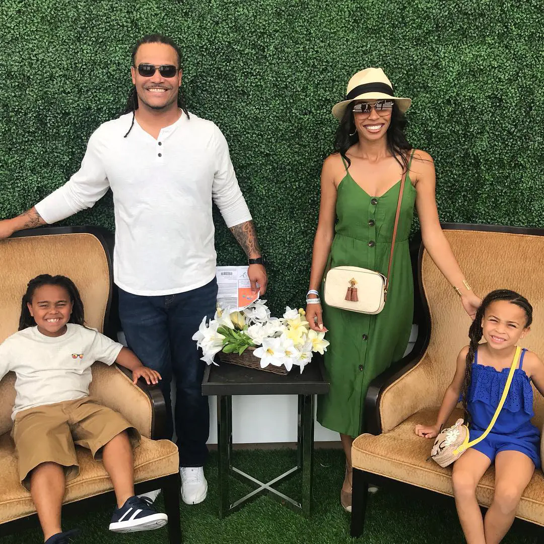 Ava at the Miami Open 2019 with Aja, Channing and Channing Cowder III on April 1, 2019.