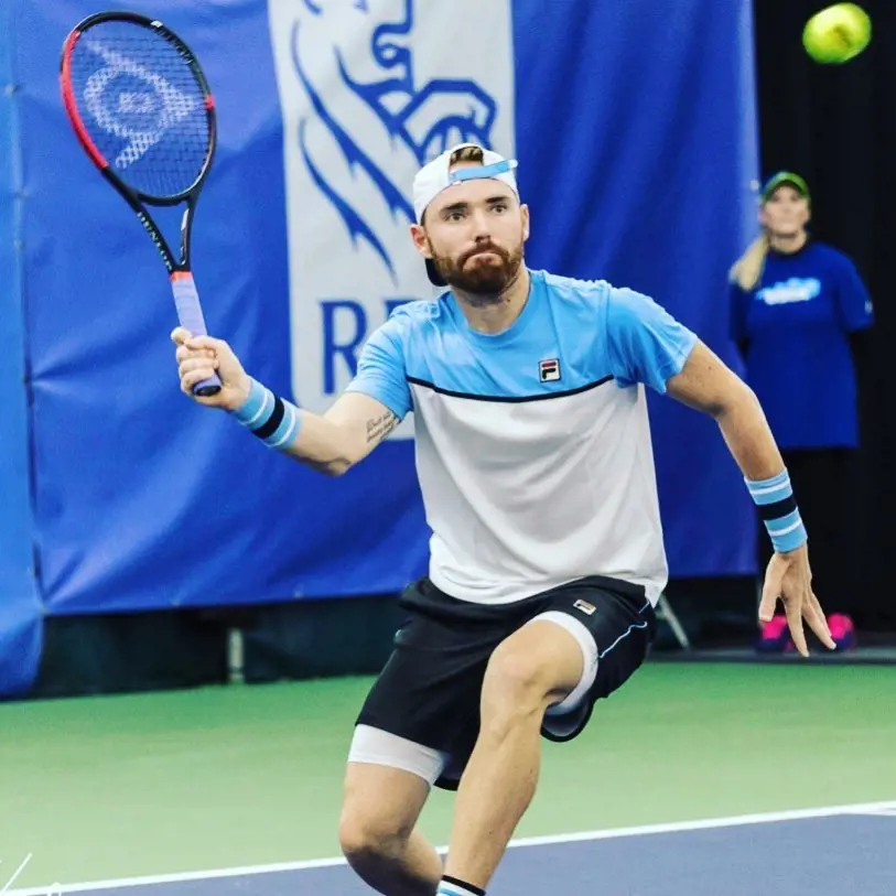Bjorn Fratangelo qualified at the 2021 French Open.
