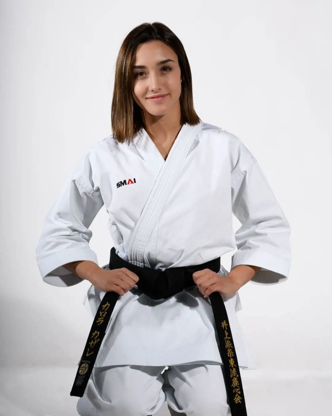 Karate helps women to learn self-defense skills. 