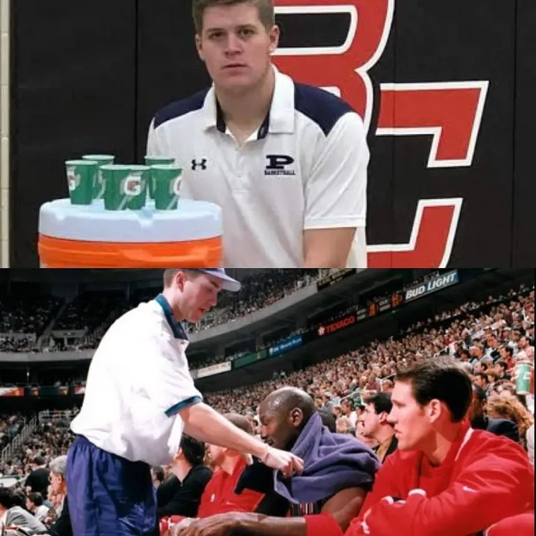 Towel boy and water boy sometimes share the time and job between them.