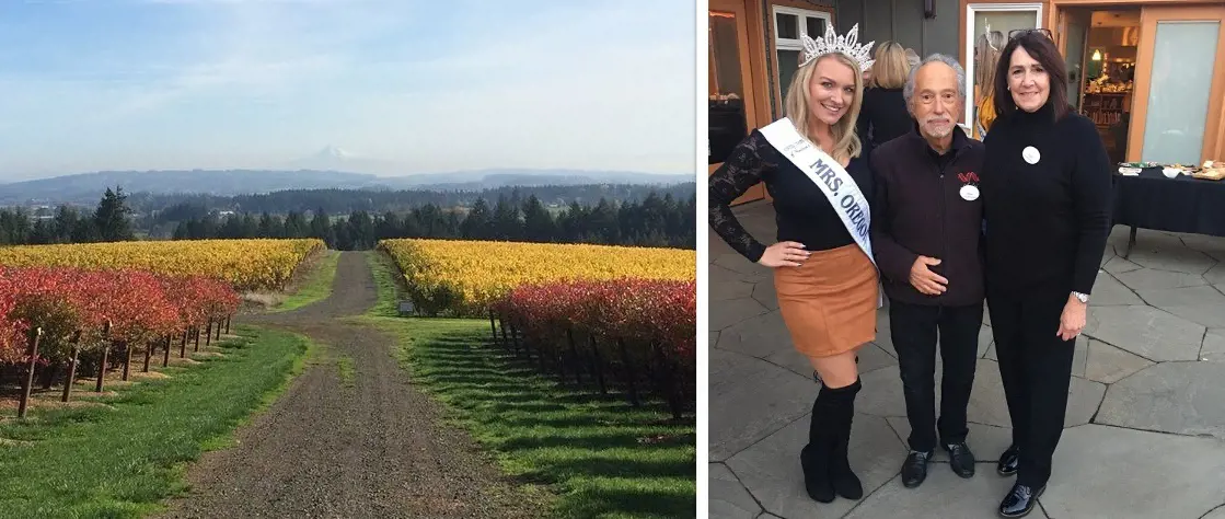 Ardiri Winery is situated at Tualatin Valley, Oregon. Mrs. Oregon Salena Griffith hosted 