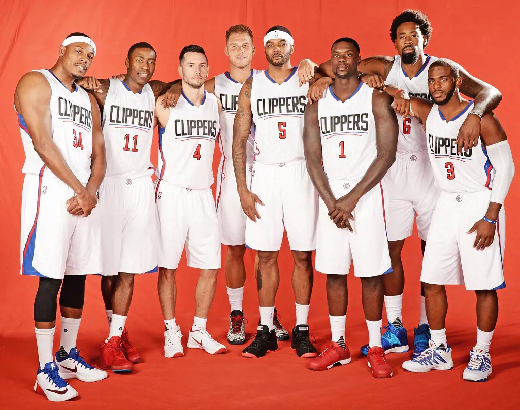 The Los Angeles Clippers basketball team member of 2015.