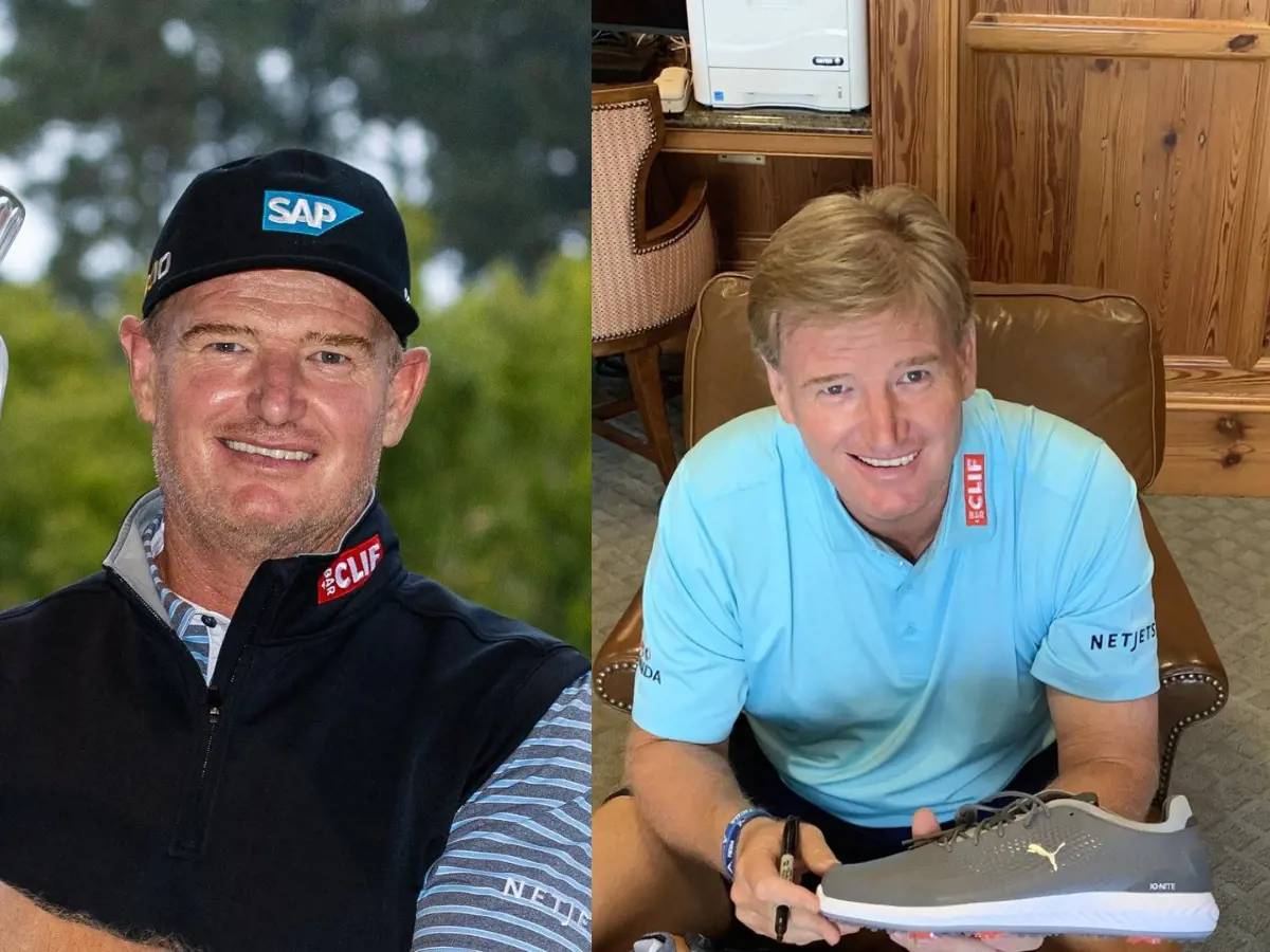 Ernie Els signed a multi-year agreement with Puma Golf in 2019