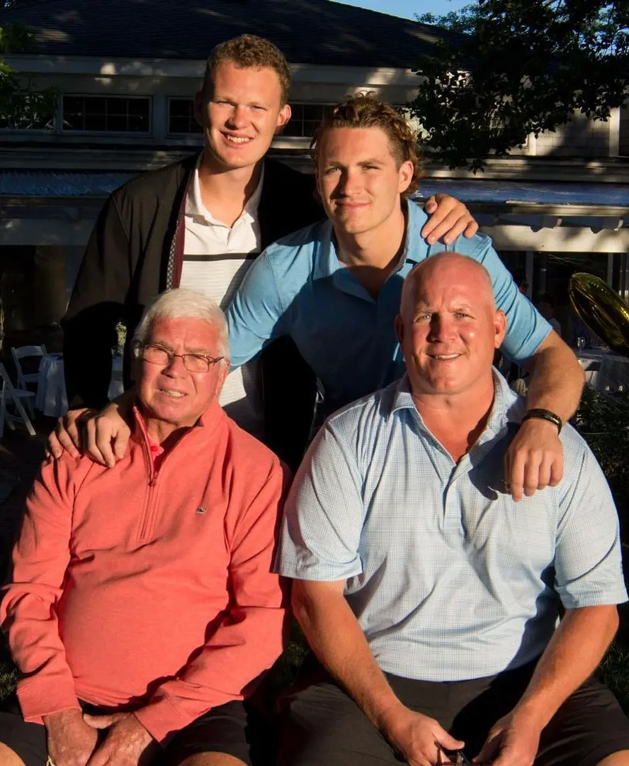 Four generation of the Tkachuk clan in Cape Cod, Massachussets, September 2020