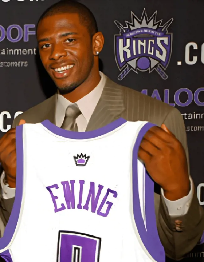 Ewing made a massive buzz with the introduction of the draft lottery.