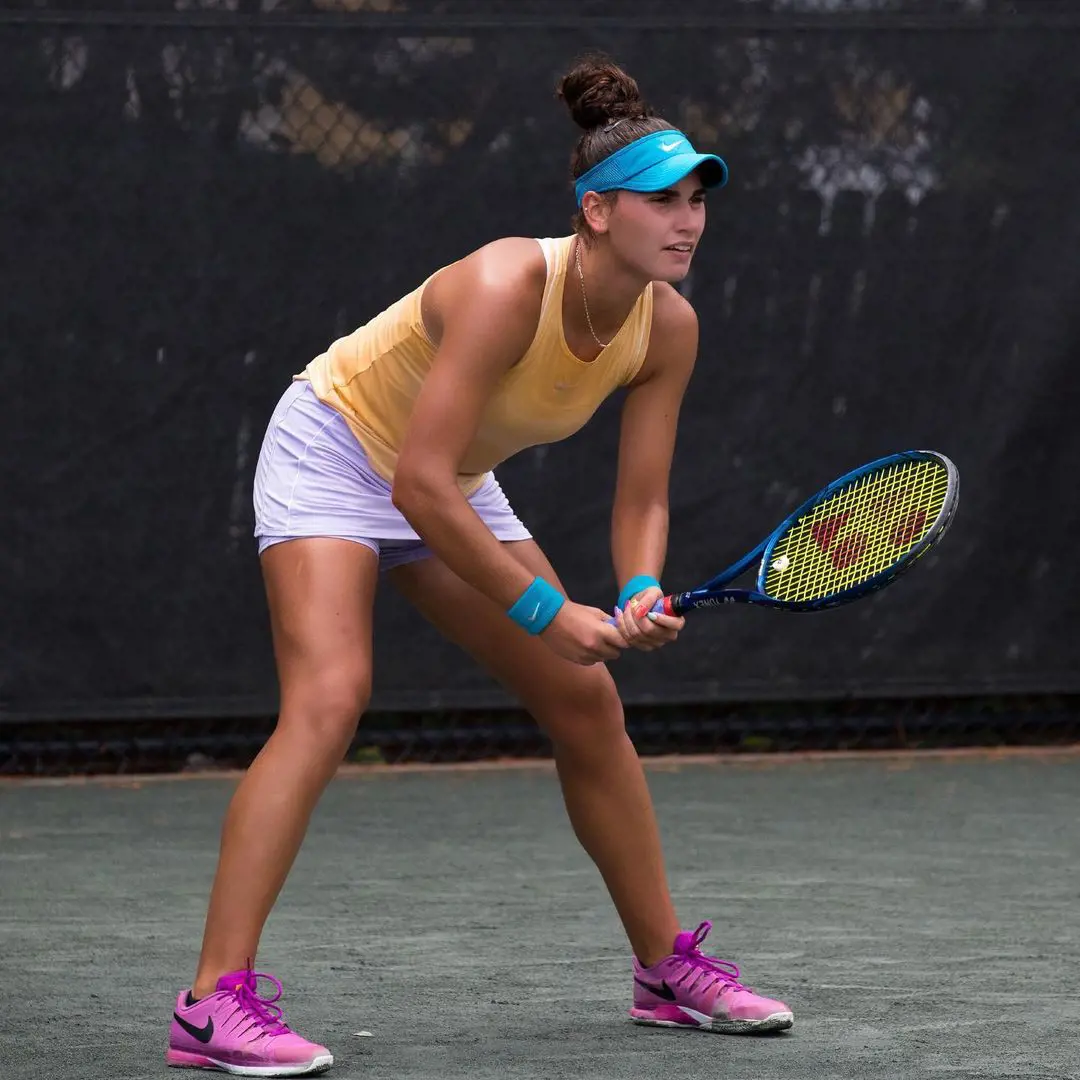 Maria playing in a competition in Charleston, South Carolina in July 2021