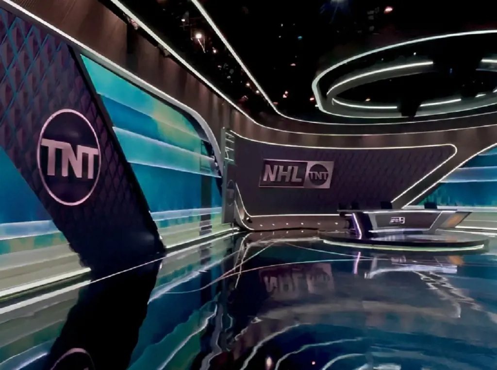 Groundbreaking LED and projection mapping studio, Turner Sports’ NHL on TNT
