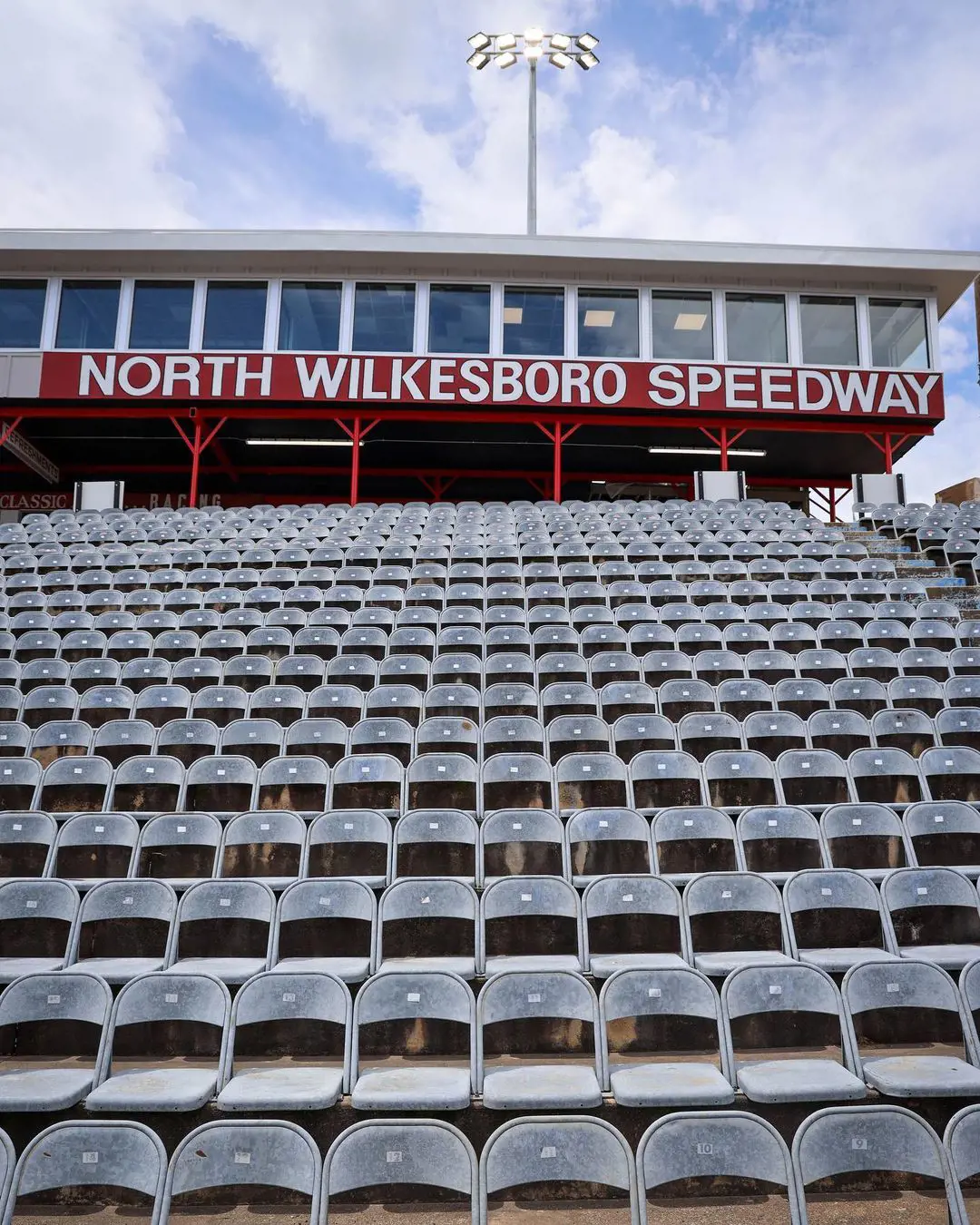 North Wilkesboro Speedway days before the NASCAR All-Star race  on May 14, 2023