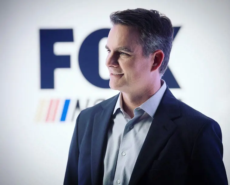 Jeff Gordon, a former driver for Hendrick Motorsports and FOX NASCAR, currently works as a pundit for the former and is also employed by the latter organization in an executive capacity.