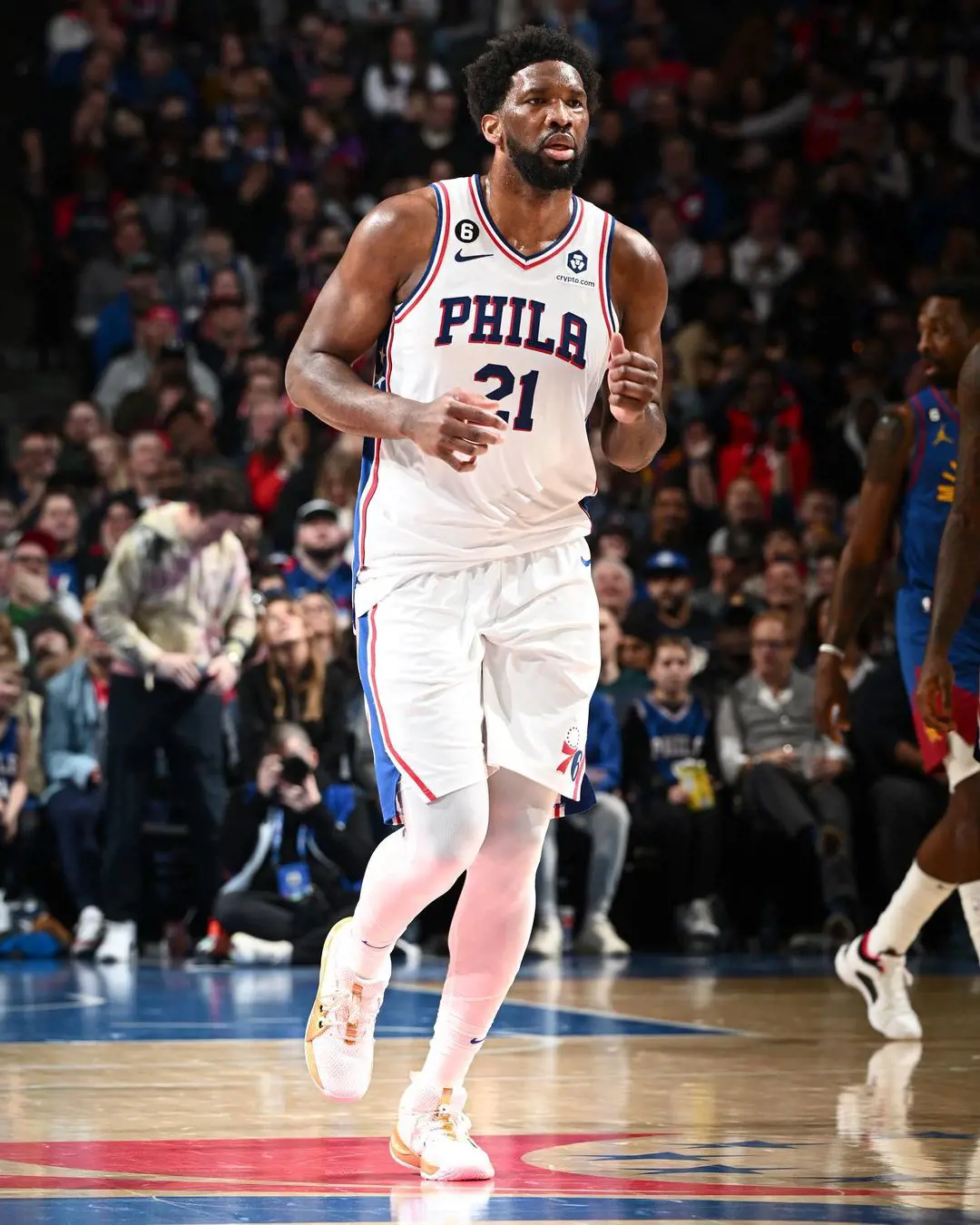 Joel is the first foreign player to lead the NBA in scoring.