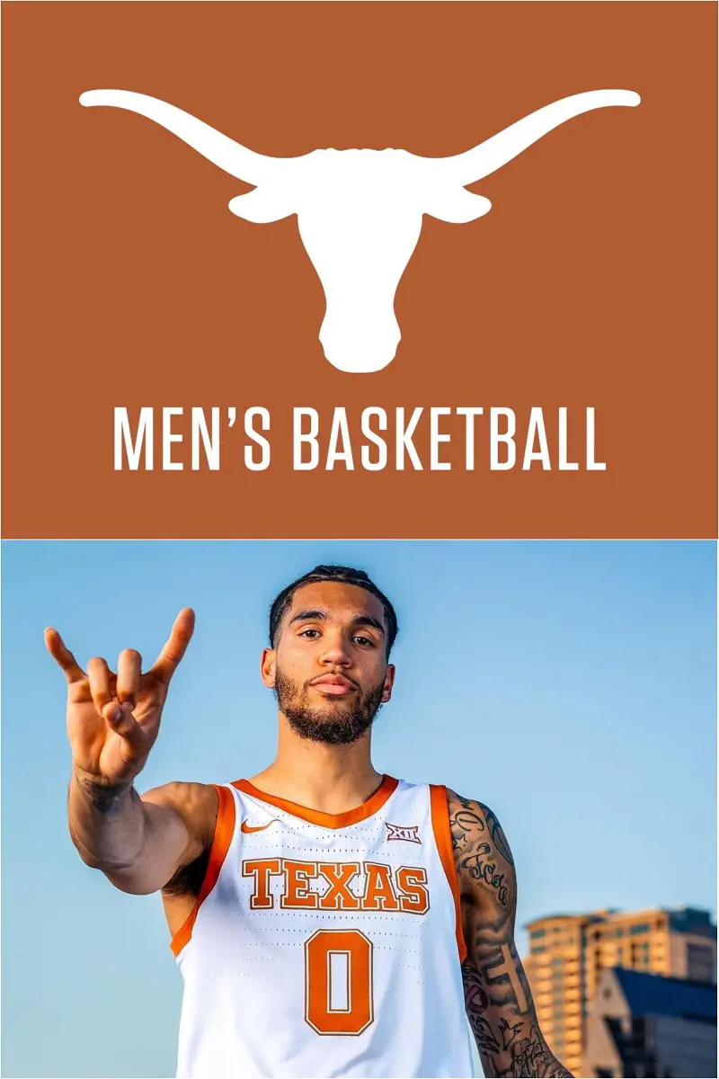 23 year old Timmy Allen plays forward for the Texas Longhorns.