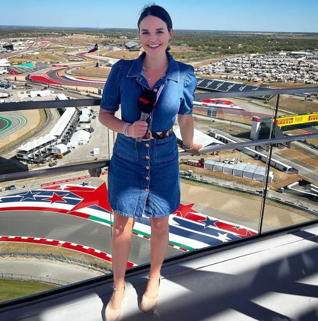 Laura Winter at Circuit of Americas, Texas on 21 October 2022 for US Grand Prix. 