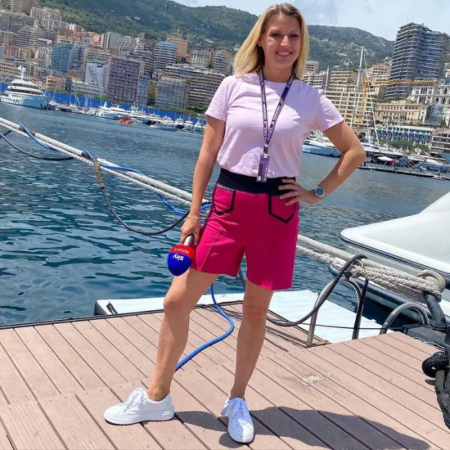 Sandra at Monte-Carlo, Monaco for Monaco Grand Prix on 21 May 2021.