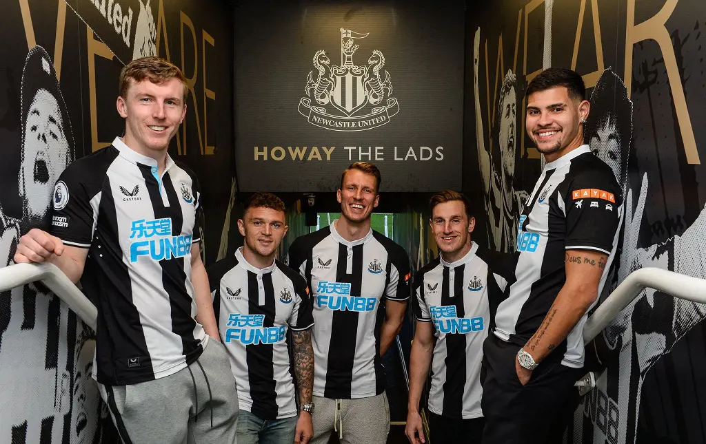Newcastle United players up for photoshoot in February 2022 