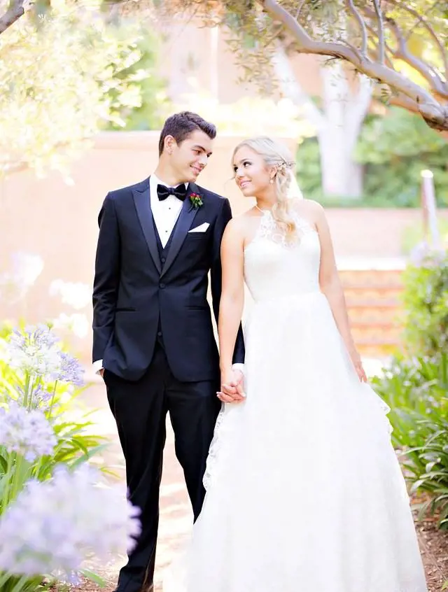 Taylor and Raquel had gotten married at Rancho Valencia Resort & Spa in July 2016. (Photo by Clove & Kin)