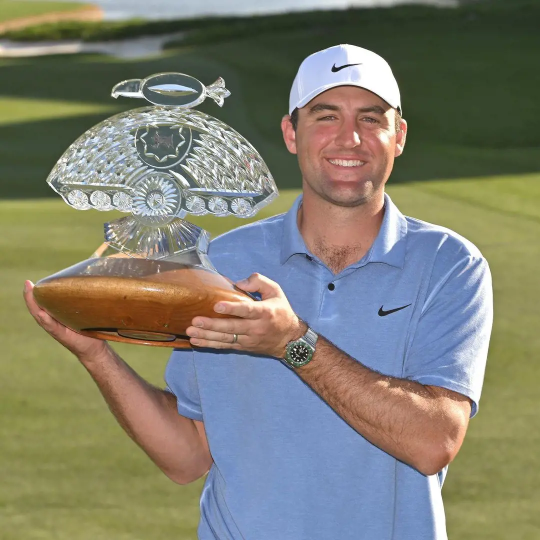 Scottie won the WM Phoenix Open on February 14, 2023. 