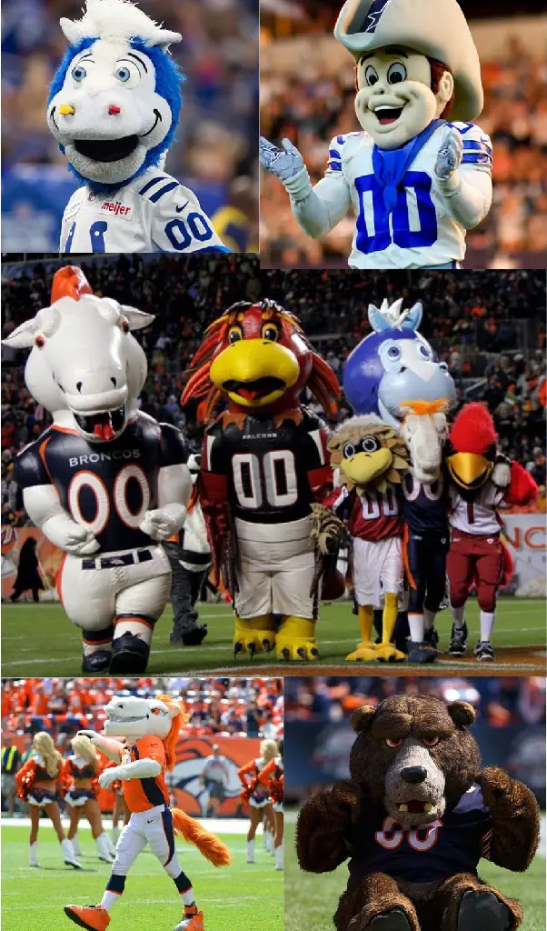 Mascots make the stadium vibrant with their entertaining moves.