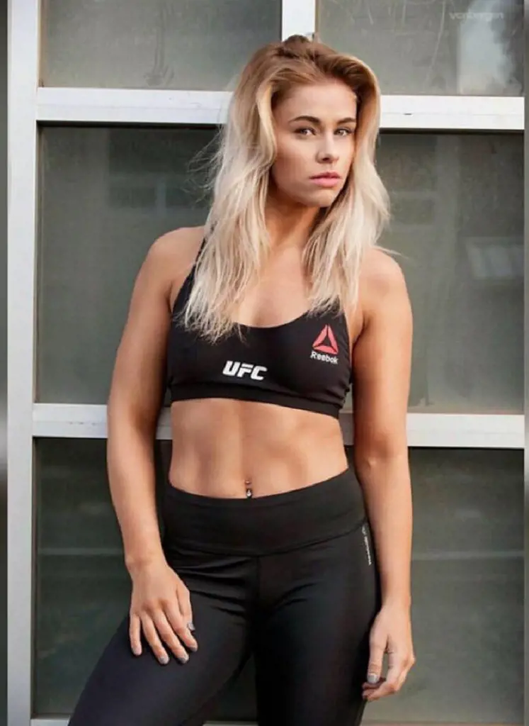 Former UFC fighter VanZant during a photo session in June 2017