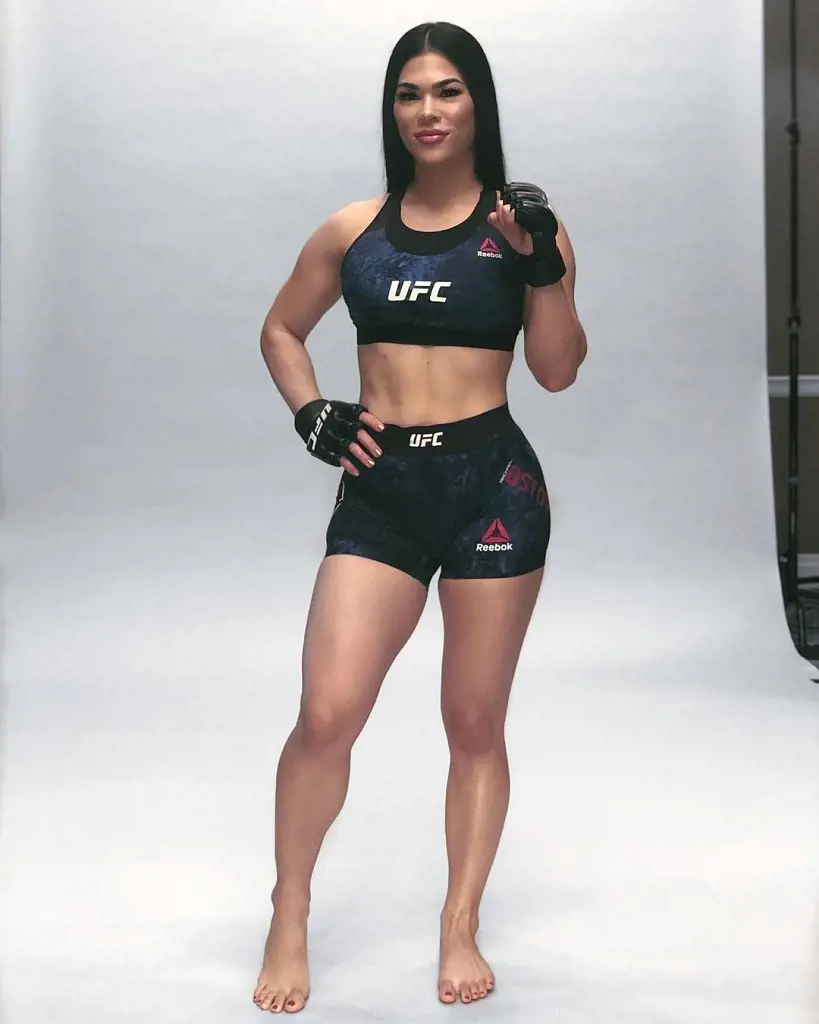 Rachel Ostovich at UFC Vegas 15 in November 2020