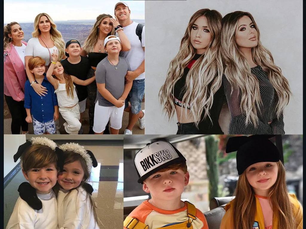 Picture collage of The Biermann during their vacation