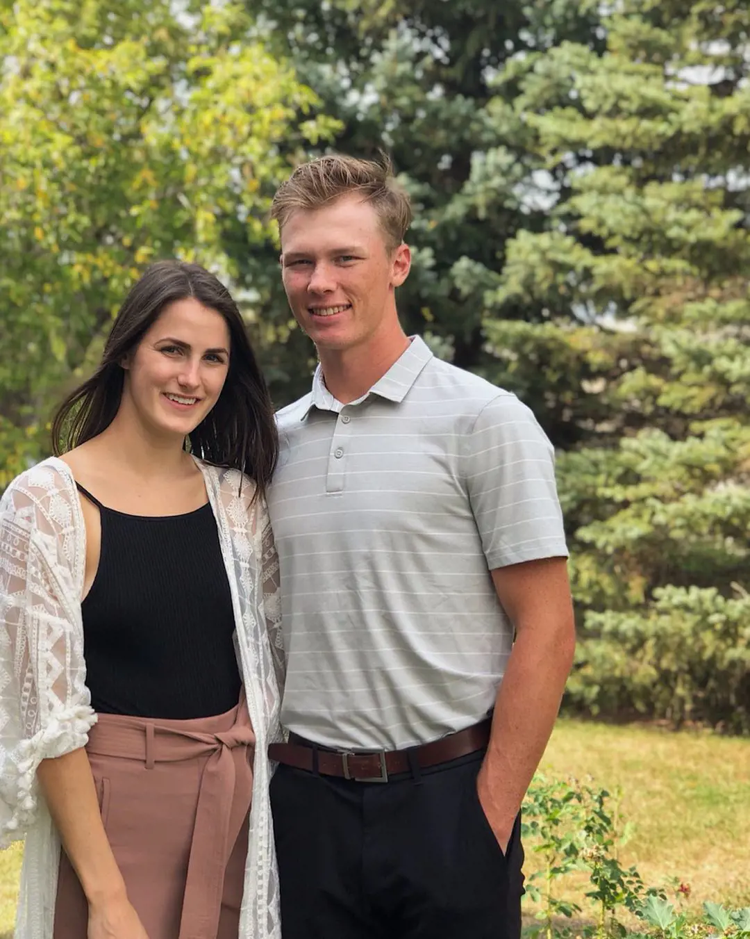 Morgan and Emma spending time at Manitoba on August 26, 2019. 